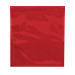 Partners Brand Metallic Glamour Mailers, 13" x 10-3/4", Red, Case Of 250 Mailers
