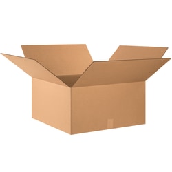 Partners Brand Corrugated Boxes, 14"H x 26"W x 26"D, 15% Recycled, Kraft, Bundle Of 10