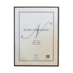 Nu-Dell Metal Poster Frame, 18" x 24", Black