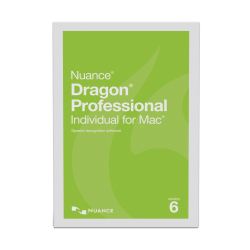Nuance® Dragon® Professional Individual v6, For Mac®, Disc
