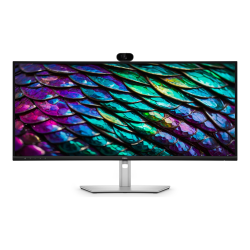 Dell Pro P P3426WEB 34" Class (34.1" Viewable) Webcam UW-QHD Curved Screen LED Monitor, 21:9, Black
