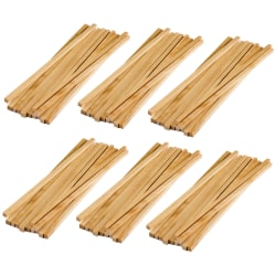 Teacher Created Resources STEM Basics: Square Wood Dowels, 12 Per Pack, Set Of 6 Packs