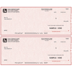 Custom Continuous Multipurpose Draft Checks For DACEASY®, 9 1/2" x 3 1/2", Box Of 250