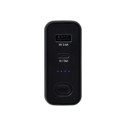 Tripp Lite Portable USB Mobile Power Bank Battery Wall Charger Combo 5K mAh - Black