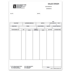 Custom Laser Forms, Sales Order For Dynamics®/Solomon®, 8 1/2" x 11",  Box Of 250