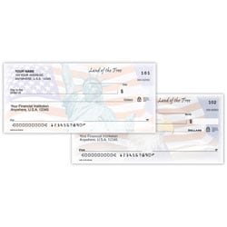 Personal Wallet Checks, 6" x 2 3/4", Singles, American Dream, Box Of 150