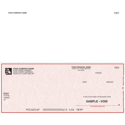 Continuous Multipurpose Voucher Checks For 9 1/2" x 7", Box Of 250, MP43, Bottom Voucher