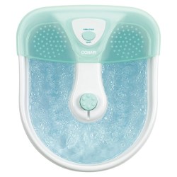 Conair Body Benefits Heated Bubbling Foot Spa Massager, 7"H x 14-1/2"W x 17"D, Mint