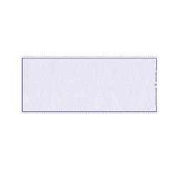 Custom Blank Check Stock, Laser Check Middle No Signature, 8 1/2" x 11", Box Of 500