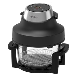 Magnavox® Home 8.2-Qt. Portable Touch-Screen Air Fryer with 2 Glass Bowls, Black, MHAF6003