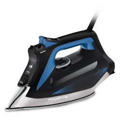 Rowenta Focus Xcel Steam Iron, Black/Blue