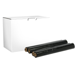 Office Depot® Brand 3010 (Sharp UX-3CR/FO-3CR) Black Thermal Fax Ribbons, Pack Of 2