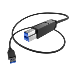 UNC Group - USB cable - USB Type A (M) to USB Type B (M) - USB 3.0 - 15 ft - black