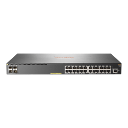 HPE Aruba 2930F 24G PoE+ 4SFP+ TAA-compliant Switch - 24 Ports - Manageable - Gigabit Ethernet, 10 Gigabit Ethernet - JL263AABA