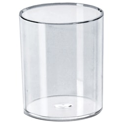Azar Displays Acrylic Counter Display Cups, 3" x 2-1/2", Clear, Set Of 20 Cups