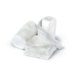 Medline Bulkee II Nonsterile Cotton Gauze Bandages, 4 1/2" x 4 1/8 Yd., White, Pack Of 100