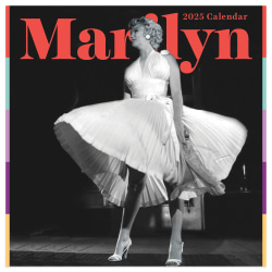 2025 TF Publishing Monthly Mini Wall Calendar, 7" x 7", Marilyn Monroe, January 2025 To December 2025
