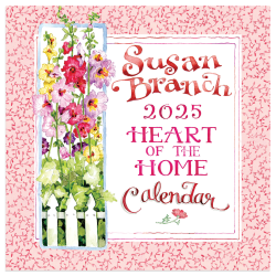2025 TF Publishing Monthly Mini Wall Calendar, 7" x 7", Susan Branch, January 2025 To December 2025