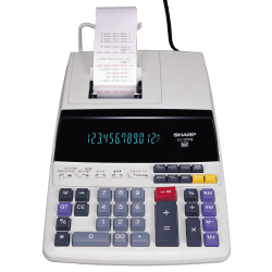 Sharp® EL-1197PIII Desktop Printing Calculator