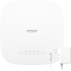 Netgear WAX615PA Dual Band IEEE 802.11 a/b/g/n/ac/ax/i 3 Gbit/s Wireless Access Point - 2.40 GHz, 5 GHz - Internal - MIMO Technology - 1 x Network (RJ-45) - 2.5 Gigabit Ethernet - Wall Mountable, Ceiling Mountable