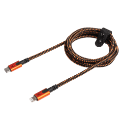 Xtorm Xtreme Series USB-C To Lightning Cable, 4-15/16', Orange, TELOCXX003