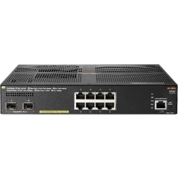 HPE 2930F 8G PoE+ 2SFP+ TAA Switch - 8 Ports - Manageable - TAA Compliant - 3 Layer Supported - Modular - JL692AABA