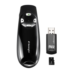 Kensington® Presentation Pro KMW72367 Wireless Laser Remote, Green Laser