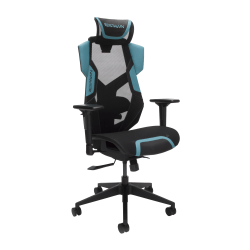 RESPAWN FLEXX Mesh Gaming Chair With Lumbar Support,Ergonomic Gaming Chair with Recline/Tilt Tension Controls, Adjustable Arms, 300lb Max Weight With Wheels for Computer/Desk/Office -Teal