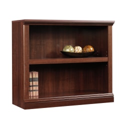 Sauder® Select 30"H 2-Shelf Bookcase, Select 30"H Cherry
