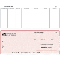Custom Continuous Accounts Payable Checks For Great Plains®, 9 1/2" x 7", Box Of 250