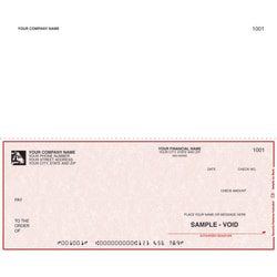 Custom Continuous Multipurpose Voucher Checks For RealWorld®, 9 1/2" x 7", Box Of 250
