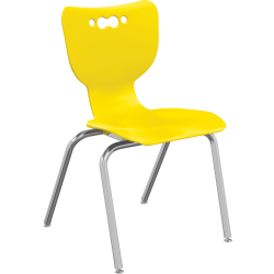MooreCo Hierarchy No Arms Chair, Yellow