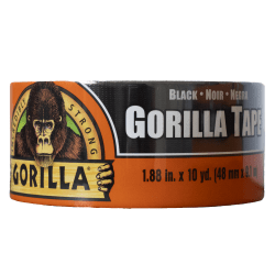 Gorilla Glue™ Repair Tape, 1-15/16" x 10 Yd, Black