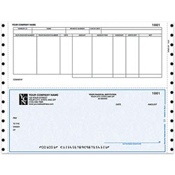 Custom Continuous Accounts Payable Checks For Dynamics®/Great Plains®/Microsoft®, 9 1/2" x 7", 3-Part, Box Of 250