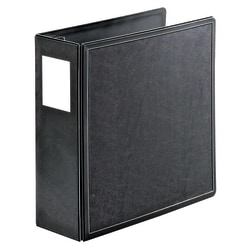 Cardinal® EasyOpen™ SuperLife™ Slant 3-Ring Binder, 4" D-Rings, Black