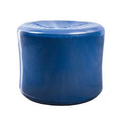 Bouncyband Soft & Flexible Wobble Seat, 11-7/16"H x 14-1/4"W x 14-1/4"D, Blue