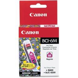 Canon® BCI-6M Magenta Ink Tank, 4707A003