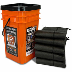 Quick Dam Grab & Go Flood Control Kit, 3.5"H, Black, 5 / Carton