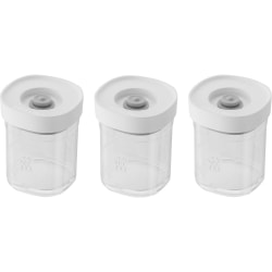 Zwilling Fresh & Save Cube Spice Set, 3"H x 2-3/4"W x 2-3/4"D, Clear, Set Of 3 Pieces