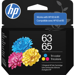 HP 63/65 Tri-color Original Ink Crtg