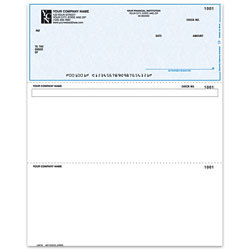 Laser Multipurpose Voucher Checks For ACCPAC®, 8 1/2" x 11", Box Of 250, MP70, Top Voucher