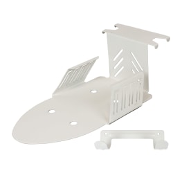 Hospitality 1 Source Metal Iron Organizers, 13"L x 4"W x 6"D, White, Pack Of 24 Organizers