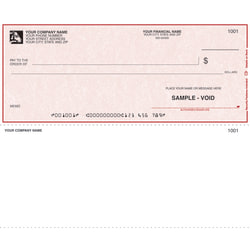 Custom Continuous Multipurpose Voucher Checks For Quicken® / Quickbooks® / Microsoft®, 9 1/2" x 7", Box Of 250