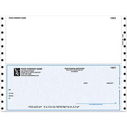 Continuous Multipurpose Voucher Checks For Sage Peachtree®, 9 1/2" x 7", 2-Part, Box Of 250, MP30, Bottom Voucher