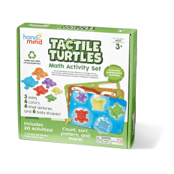 Hand2Mind Tactile Turtles Math 46-Piece Activity Set, Multicolor