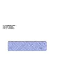 Custom Tinted Single Window Imprinted Envelopes, 3 7/8" x 8 7/8", Box Of 250