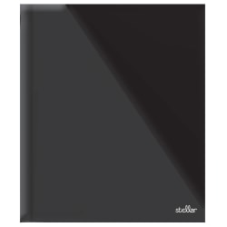 Office Depot® Brand Stellar Laminated 3-Prong Paper Folder, Letter Size, Black