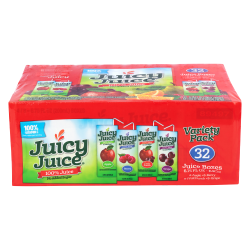 Juicy Juice Juice Variety Pack, 6.75 Oz, Pack Of 32 Juices