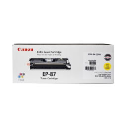 Canon® EP-87Y Yellow Toner Cartridge, 7430A005
