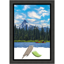 Amanti Art Picture Frame, Opening Size 24" x 36", 29" x 41", Tuxedo Black